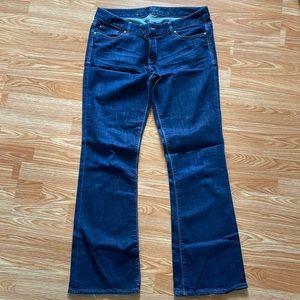 Express flare jeans.